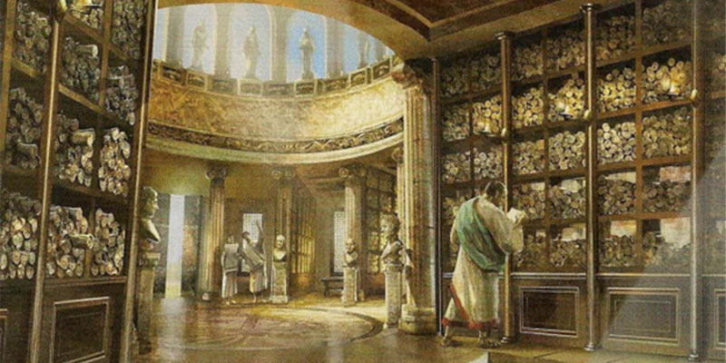 در حقیقت چه اتفاقی برای کتابخانه اسکندریه افتاد؟